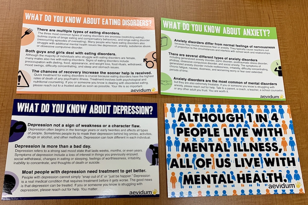 12 Assorted Mental Health Awareness Posters